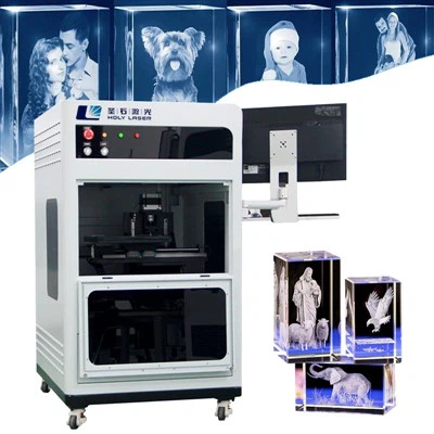 2 डी 3 डी क्रिस्टल लेजर एनरगेविंग मशीन